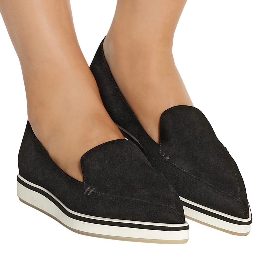 NWT NICHOLAS KIRKWOOD Suede Point Toe Flats